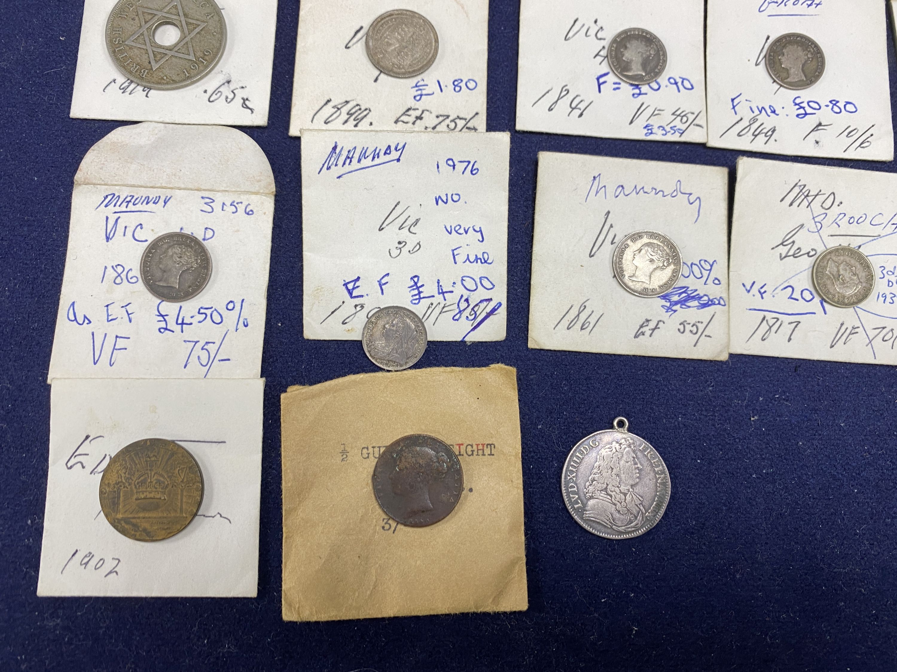 UK coins 16th-20th century,